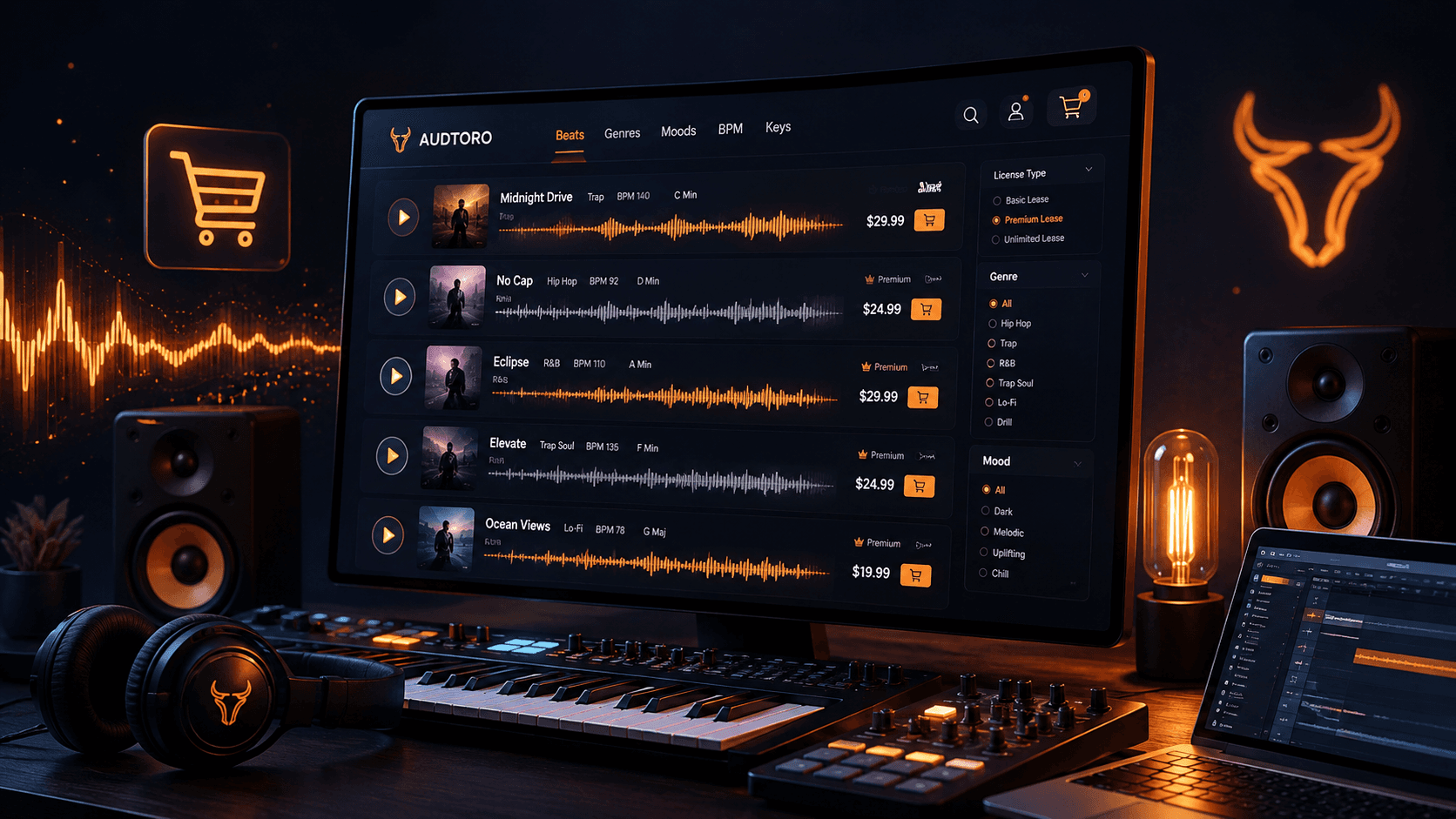 AudToro Beat Store Artwork
